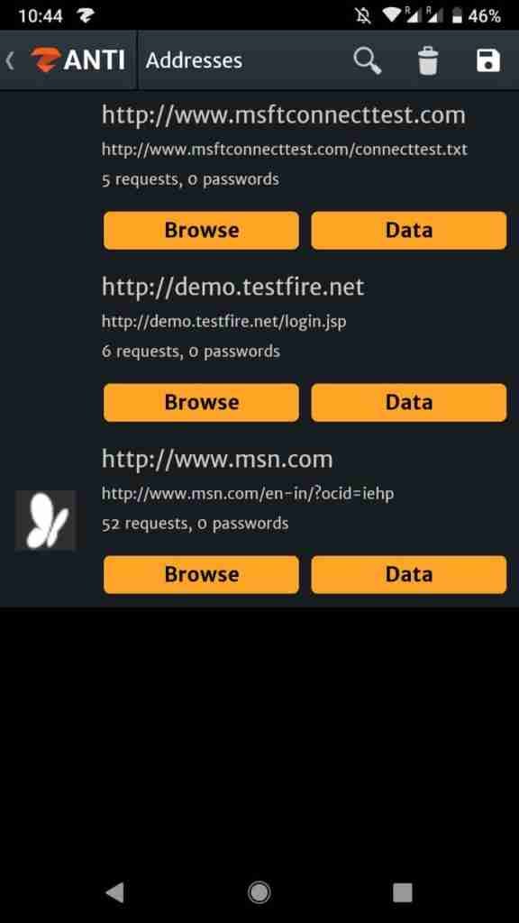 mitm with android