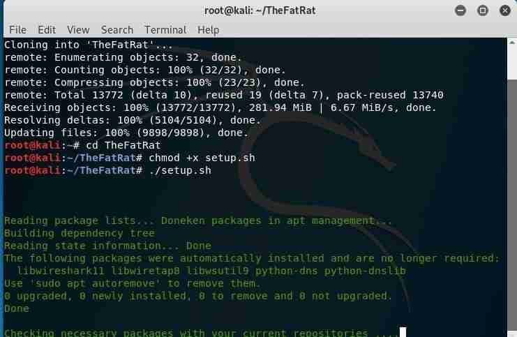 fatrat hacking