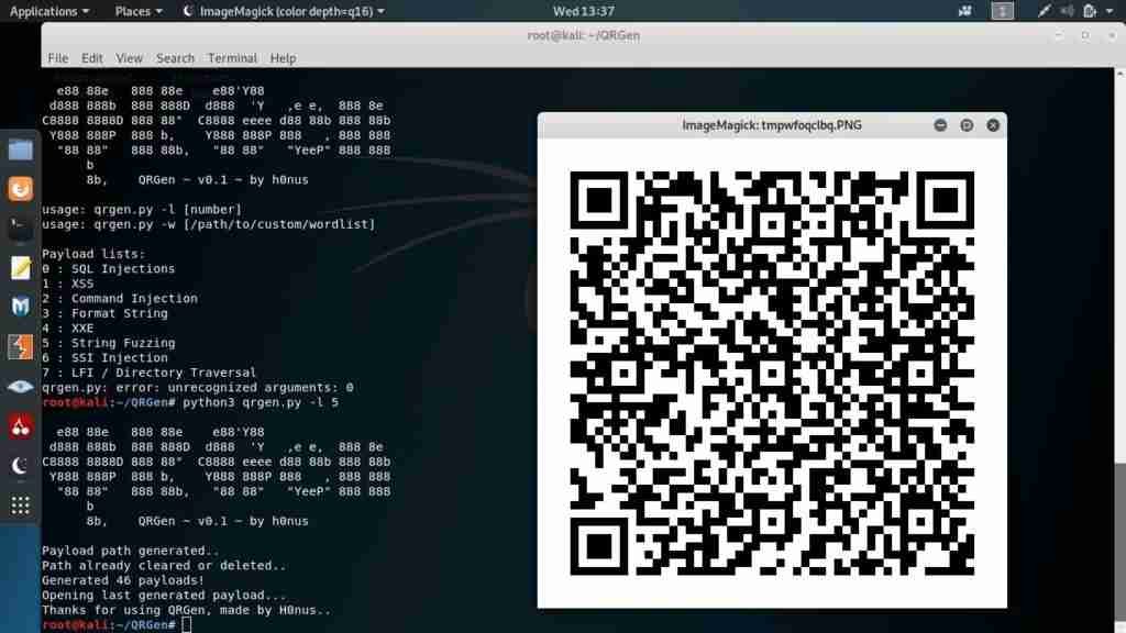 hack using qr codes