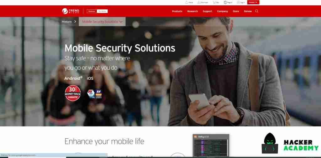 4.Trend Micro Mobile Security : 